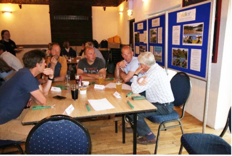 A positive response from local farmers to river restoration