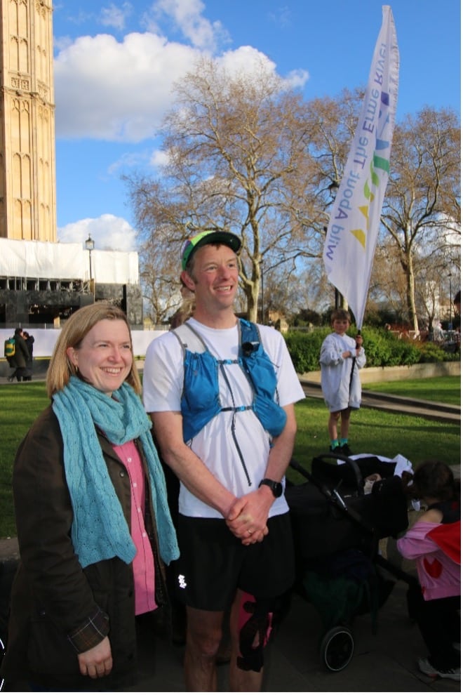 John Mildmay-White with Rebecca Smith MP