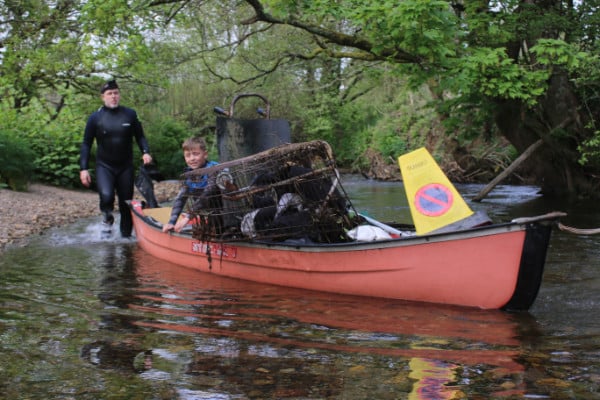 canoe river clean